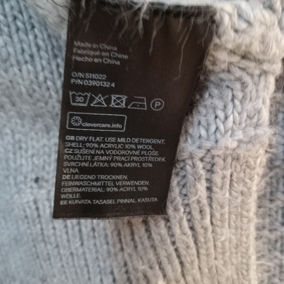 Cozy Grey Women's Sweater - Picture 3 of 5